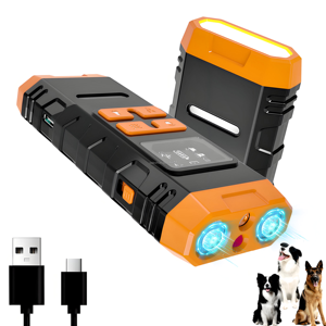 Saijzek OEM nouveau répulsif pour <span class=keywords><strong>chien</strong></span> Rechargeable 2000mAh grande lampe <span class=keywords><strong>de</strong></span> poche LED dispositif <span class=keywords><strong>de</strong></span> dissuasion d'aboiement à ultrasons dispositif Anti-aboiement - Product Image 1