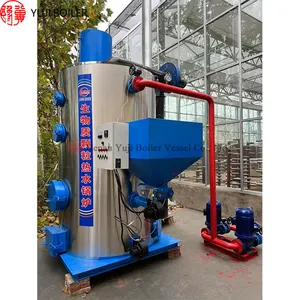 Minicaldera generadora de vapor, totalmente automática, de acero inoxidable, 300kg