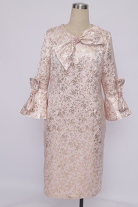 Prix d'usine 3xxx Robes de mère de la mariée africaines en tissu jacquard grande taille pour femmes - Product Image 5