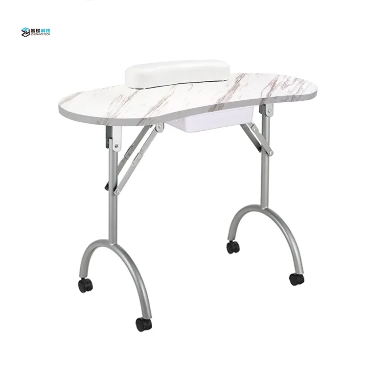 Table de manucure, Spa, équipement pliable, Table en fer, pour Salon