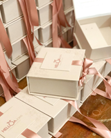 Boîtes cadeaux personnalisées avec logo, recyclables, pour parfums, bijoux, caixa convite, emballage en carton magnétique de luxe, boîte à souvenirs