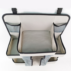 Organizador de pañales de poliéster para bebé, <span class=keywords><strong>mochila</strong></span> plegable portátil, carrito colgante, bolsa de almacenamiento para pañales con Material saludable - Product Image 4