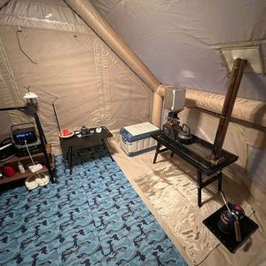 Factory Manufacturer 420D Waterproof Oxford One Bedroom Outdoor <b>Inflatable</b> Airtight Four-season Quick Automatic Opening Party - Product Image 5