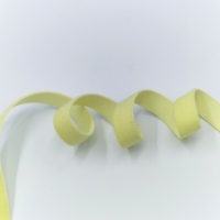 Sous-vêtements pour femmes, ruban élastique jaune pour sacs, motif sergé, polyester, nylon, couleur unie, sangle extensible