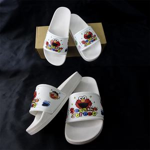 Sandales avec logo personnalisé femmes et hommes, chaussures de diapositives en PVC, sandales OEM, vente en gros, 2020 - Product Image 3