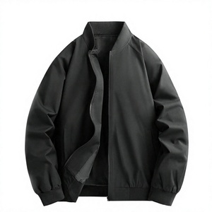 OEM Custom Winter <b>Men's</b> Standard Breathable Mandarin Collar High Street Outdoor Fashionable Bomber <b>Jackets</b> Fall Wear - Product Image 1