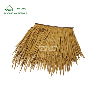 Bar Tiki Tradizionale <span class=keywords><strong>con</strong></span> Tetto <span class=keywords><strong>in</strong></span> Paglia Sintetica Impermeabile e Ignifuga, Design Stile Tetto di Paglia, Garanzia di 5 Anni - Product Image 1