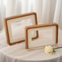 Marco de fotos de madera maciza con unión de espiga, marco de mesa pequeño, marco para caligrafía, venta al por mayor, suministro del fabricante