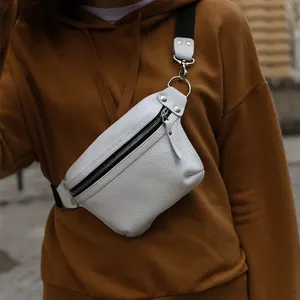 도매 허리 가방 럭셔리 개인 Crossbody 가방 패니 팩 가죽