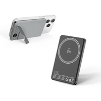 Banque d'alimentation ultra-mince Magsafered pour téléphone, charge rapide PD 20W, banque d'alimentation magnétique sans fil mini pour téléphone et iWatch
