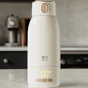 <span class=keywords><strong>Calentador</strong></span> de leche para bebé Usb recargable de 500ml, de temperatura preciso Control, <span class=keywords><strong>calentador</strong></span> de <span class=keywords><strong>biberones</strong></span> inteligente, portátil para viajes en <span class=keywords><strong>coche</strong></span> al aire libre - Product Image 2