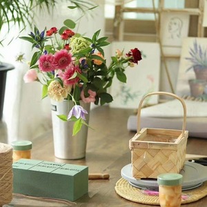 Vases à fleurs en métal de différentes tailles, pots en aluminium à auto-arrosage, design moderne pour une utilisation au sol dans les centres commerciaux avec des bonsaïs - Product Image 2