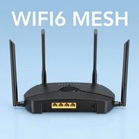 Punto de Acceso de Banda Dual Openwrt OEM/ODM, el Más Reciente MT7981B Cotext-A53 3000Mbps 2T2R MU-MIMO, Router Mesh Wifi 6