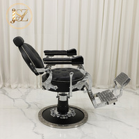 Fauteuil de Barbier Robuste Style Européen Multifonctionnel Inclinable pour Salon de Coiffure et Esthétique – Vente en Gros