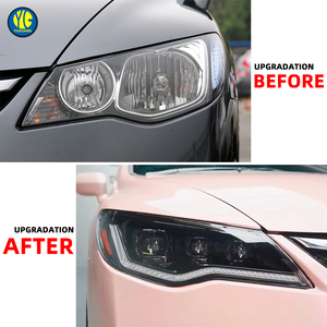<span class=keywords><strong>ไฟ</strong></span><span class=keywords><strong>หน้า</strong></span> YU GUANG สำหรับ Honda Civic CIIMO FD2 ปี 2006-2012 อัพเกรดเป็น LED พร้อมไฟ DRL 3 เลนส์ <span class=keywords><strong>ไฟ</strong></span><span class=keywords><strong>หน้า</strong></span>รถยนต์ - Product Image 4