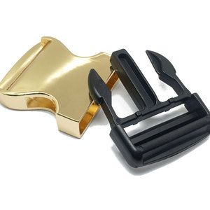 Hebillas de metal plateado personalizables, juego de herrajes de plástico de 38mm y 50mm para collares de perro, piezas y accesorios especiales para bolsas, logotipo personalizado - Product Image 6