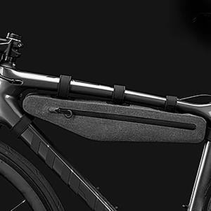 Sac <span class=keywords><strong>de</strong></span> vélo triangulaire à cadre interne <span class=keywords><strong>de</strong></span> 1,5 L avec fermeture éclair imperméable et tendance, sac <span class=keywords><strong>de</strong></span> guidon pour le cyclisme - Product Image 6