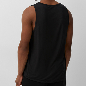 Canotta in cotone organico per <span class=keywords><strong>uomo</strong></span> girocollo canotta da <span class=keywords><strong>uomo</strong></span> canotta in bambù da <span class=keywords><strong>uomo</strong></span> magliette naturali senza maniche - Product Image 6