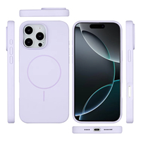 Coque de téléphone magnétique antichoc en silicone liquide souple, offre spéciale pour iPhone 17 16 15 14 13 12 11 Pro Max