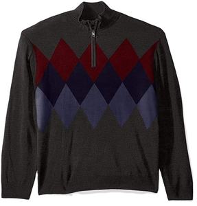 Pas cher vente de bonne qualité exigé marque slim fit GAA demi-fermeture éclair - Product Image 1