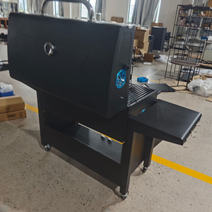 Griglia Barbecue Multifunzionale Moderna in <span class=keywords><strong>Ghisa</strong></span> per Esterni, <span class=keywords><strong>Stufa</strong></span> <span class=keywords><strong>a</strong></span> <span class=keywords><strong>Legna</strong></span> e <span class=keywords><strong>Forno</strong></span> per Stufati <span class=keywords><strong>con</strong></span> Garanzia di 2 Anni - Product Image 4