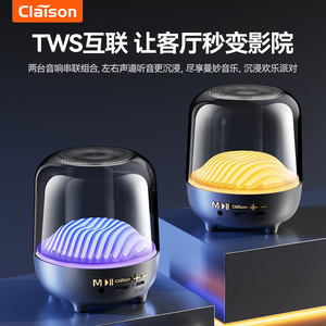 Claison Portable <b>Speaker</b> With Powerful Audio Unit Deep Bass High Sound Quality For Home Car Outdoor Use - Product Image 4