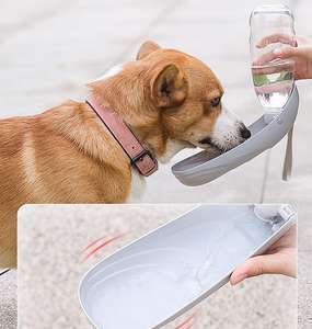 Botella de agua para mascotas para perros, respetuosa con el medio ambiente, ligera, Plegable, portátil, para exteriores - Product Image 4
