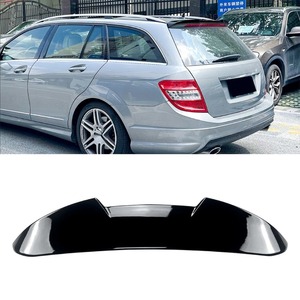 สำหรับรถ S204สปอยเลอร์หลังคาหลังรถอุปกรณ์เสริมสำหรับรถ Mercedes-Benz C-Class S204 Wagon 2008-2014รถหลังคาด้านหลังปรับเปลี่ยนปีก - Product Image 2
