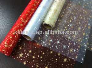 Vải Polyester Giáng Sinh Trong Mét Ba Lô Trang Trí Gói Quà Làm Váy Lụa Organza - Product Image 6