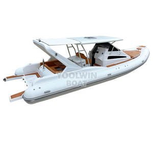 960cm 20-Personen Deluxe Wassersport Orca Hypalon Schlauchboot mit Kabine, Halbstarres Schlauchboot aus Fiberglas (RIB) - Product Image 4