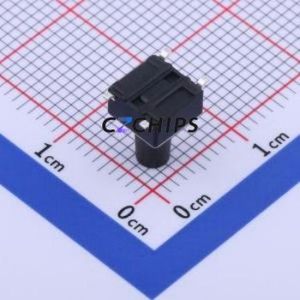 GT-TC089C-H090-L1 Tactile Switch SMD,6x6mm Switch Single Pole Single Throw Round Button 1N Vertical Mount - Product Image 2