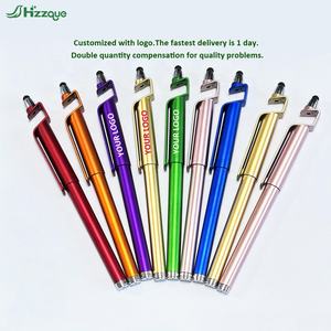 قلم تروجيكي 3 في 1 بشاشة لمس ناعمة قلم حبر جاف بشعار مخصص قلم كروي متعدد الوظائف مصنوع من البلاستيك المتين - Product Image 4