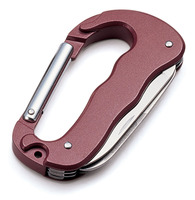 Couteau mousqueton de transport de tous les jours OEM Kit de survie EDC pour la randonnée et l'escalade Kit de survie de poche avec porte-clés en acier inoxydable