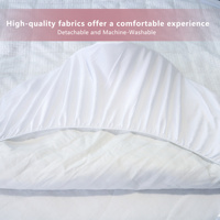 Matelas chauffant compatible OEM/ODM, lavable en machine et doté d'un contrôle intelligent de la température, coussin chauffant électrique