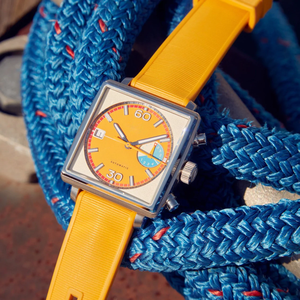 High-end genç moda rahat stil otomatik Chronograph hareketi yaratıcı tasarım paslanmaz çelik izle - Product Image 6