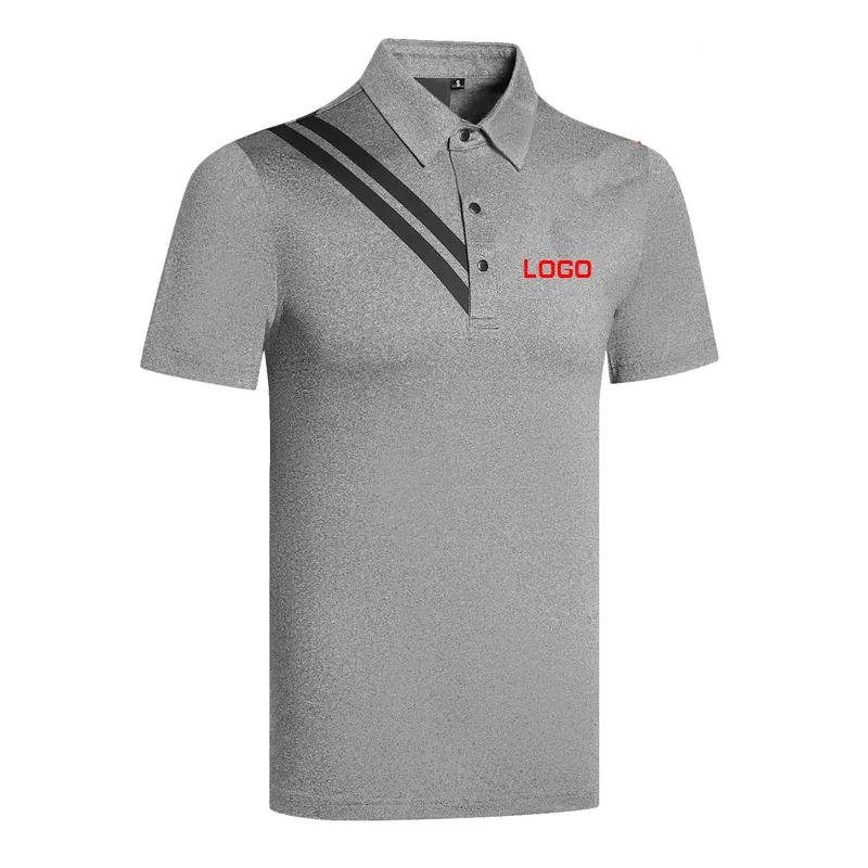 LOGO personalizzato moda poliestere mix cotone manica corta da Golf combinazione di colori Polo magliette Design per uomo