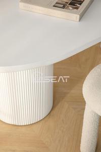 لوحة إسمنتية صغيرة مخصصة ، عمود روماني ، أثاث غرفة الطعام البسيط للمنتج - Product Image 2