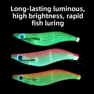 YAMASHITA EGI SUTTE R 3.5 #   Tube à souffler japonais, artefact qui brille toute la nuit, crochet pour crevettes, calmar, seiche, pour poissons d'eau salée - Product Image 3