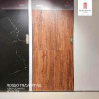 1200x1200mm Batu Sinter Tekstur Batu Merah Matte 9mm untuk Dinding dan Lantai Pusat Perbelanjaan Modern