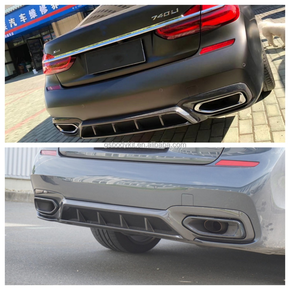bmw 7 series rear diffuser