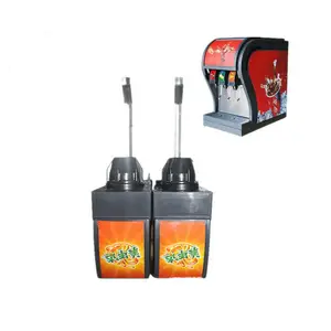 Complete six (6) flavor counter electric soda fountain system