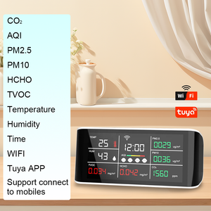 ट्या वाई-2/pm2.5/pm10/hcho/tsaq/ तापमान/आर्द्रता मोबाइल इंटरनेट स्मार्ट इंटरनेट स्मार्ट निगरानी एयर गैस विश्लेषक - Product Image 2