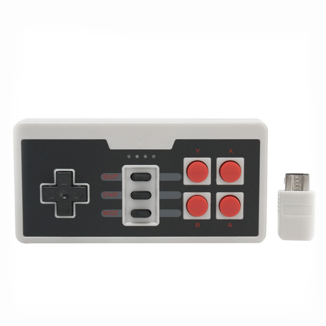 Gamepad Mini Classic Wireless Controller for Nes Games Wireless Controller Gamepad