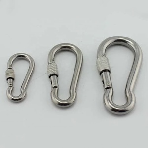 Mosquetón de Metal de Acero Inoxidable AISI316/AISI304 con Tornillo, Galvanizado Eléctricamente, Mosquetón/Resorte - Product Image 3