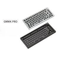 Kit de clavier mécanique personnalisé filaire RGB avec interrupteur Hotswap DIY, boîtier en métal aluminium mini 75% CNC, 87 touches