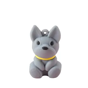 Manufacturer Direct Sales High Quality Cheap Price Multiple Color Dog Cheap Price Keychain Supplies