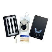 Kit de blanchiment dentaire professionnel avec logo personnalisé, brosse à dents électrique sans fil à lumière bleue pour blanchiment dentaire à domicile