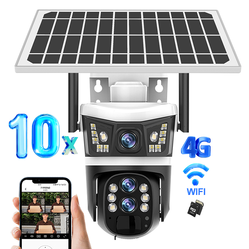 Конструкция PTZ Солнечная камера система Wifi Wireless 4g Wifi охранная Солнечная энергия камеры Cctv с солнечной панелью