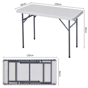 Hình chữ nhật tiệc dã ngoại nhựa gấp ngoài trời bảng - Product Image 4