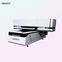 Printer UV DTF Flatbed Profesional 6090 Biaya Tinta Rendah Tekstur Timbul 3D untuk Dekorasi Signage ROI Cepat untuk Toko Hadiah